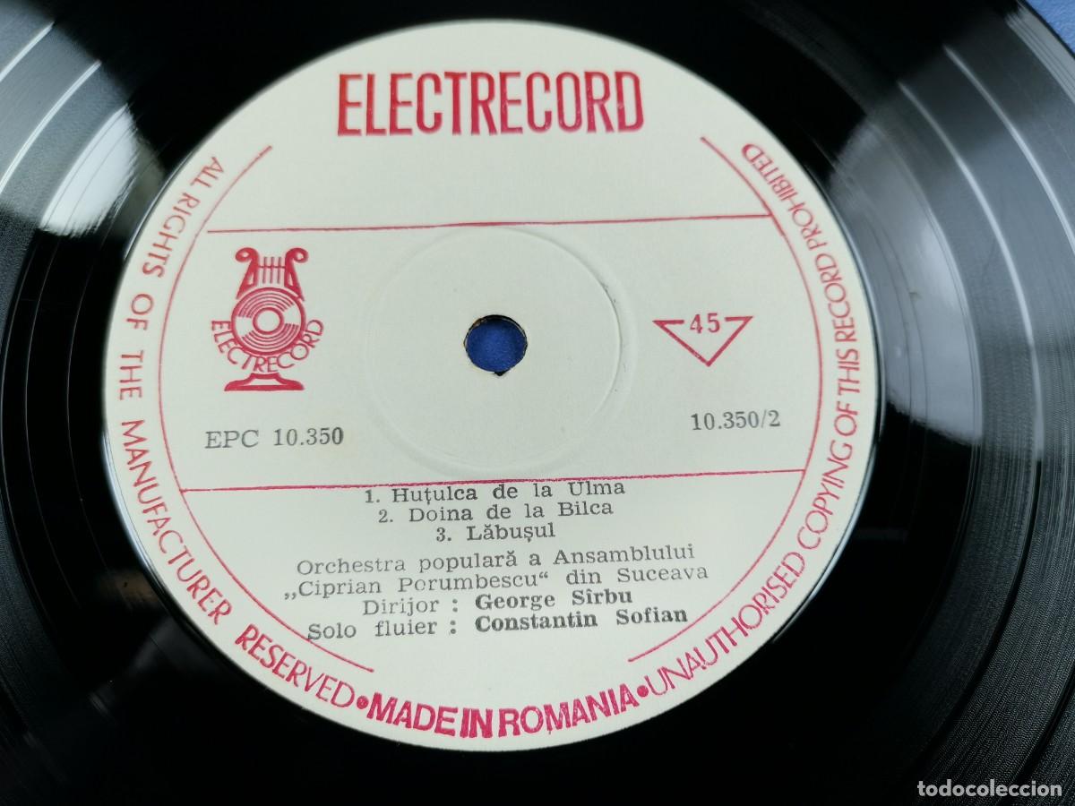 Discos de vinilo: Constantin Sofian &ndash; Fluier-ROMANIA 1974-----------SIN CARPETA - Foto 3