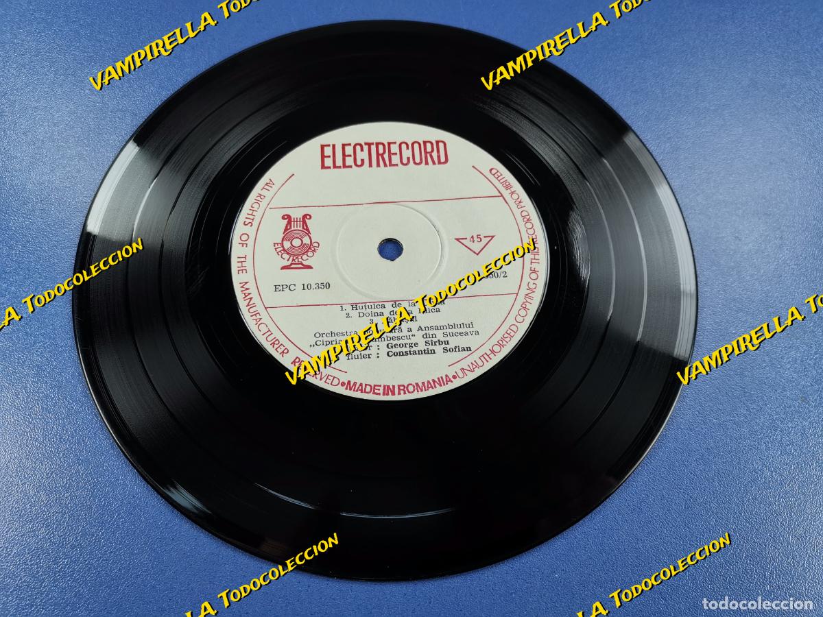 Discos de vinilo: Constantin Sofian &ndash; Fluier-ROMANIA 1974-----------SIN CARPETA - Foto 1