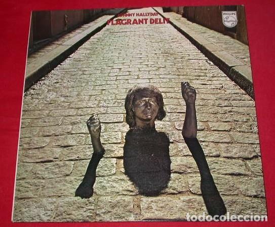 Discos de vinilo: johnny hallyday 33t flagrant delit EX EX - Foto 1