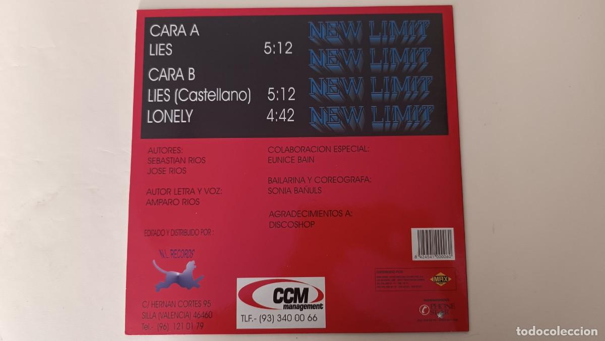 Discos de vinilo: New Limit &ndash; Lies .... - Foto 2