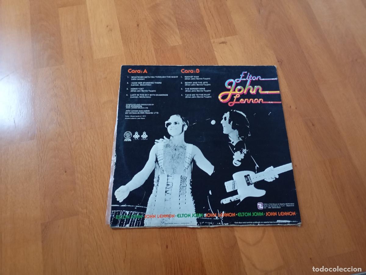 Discos de vinilo: Elton John,John Lennon-lp - Foto 2