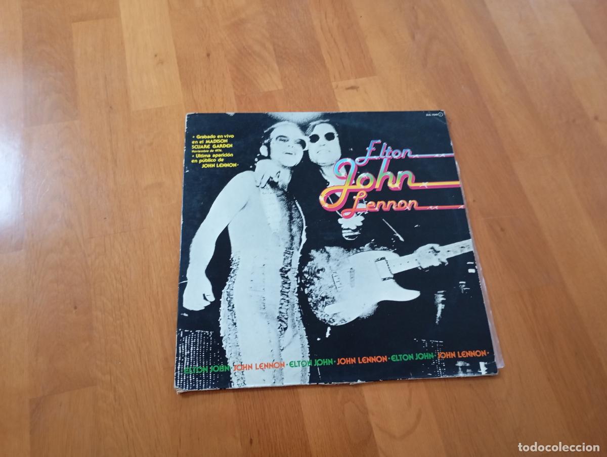 Discos de vinilo: Elton John,John Lennon-lp - Foto 1