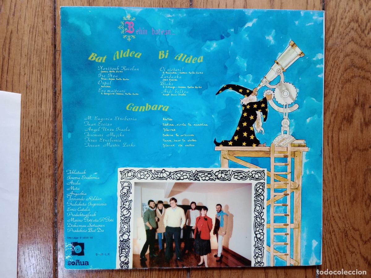 Discos de vinilo: Ganbara - behin batean ... - Foto 2