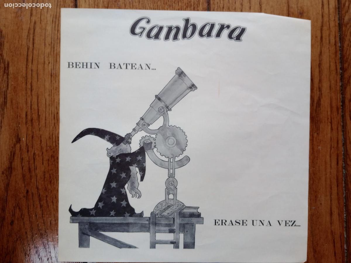 Discos de vinilo: Ganbara - behin batean ... - Foto 3