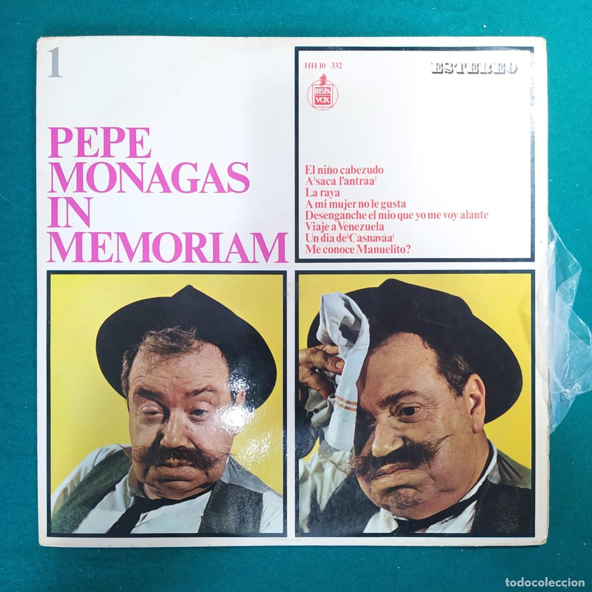 Discos de vinilo: Pepe Monagas &ndash; In Memoriam 1 - Foto 1