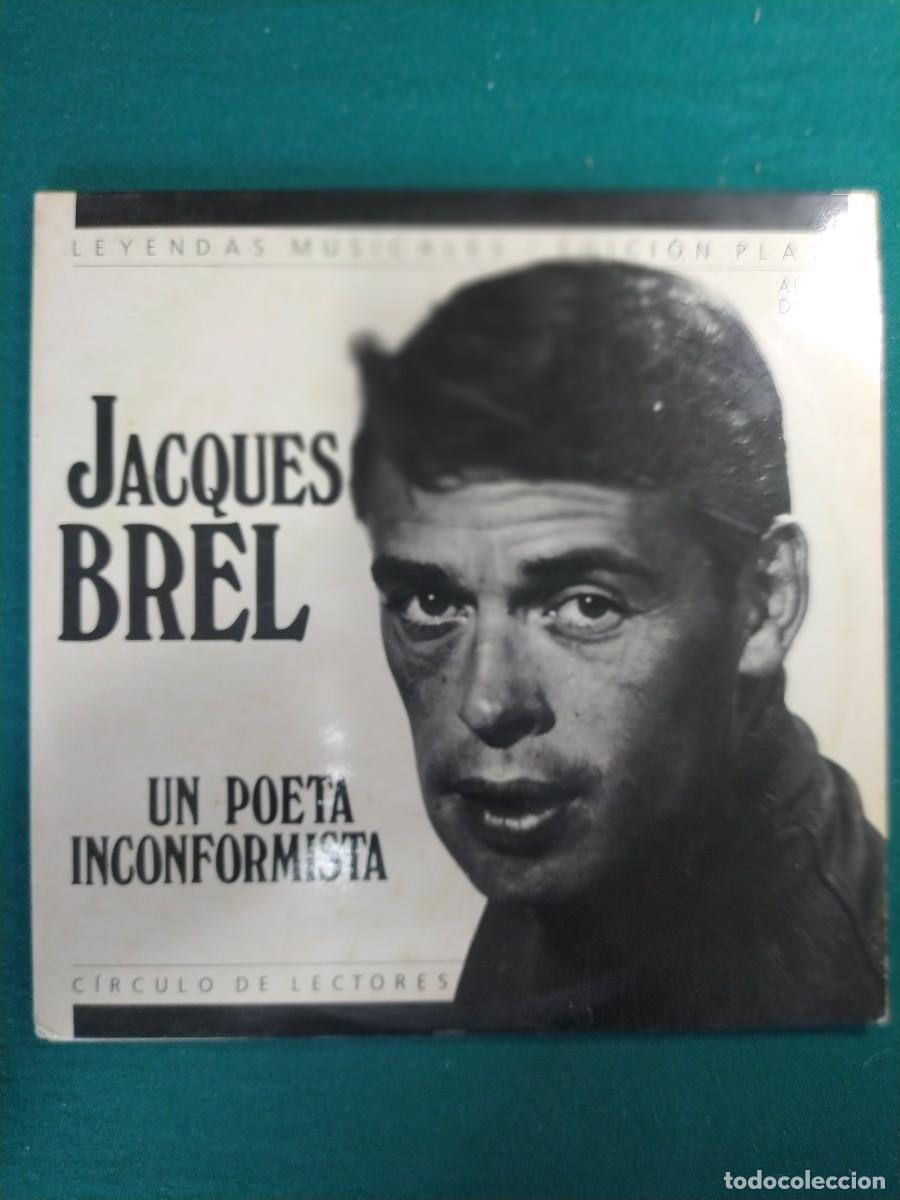 Discos de vinilo: Jacques Brel &ndash; Un poeta inconformista - Foto 1