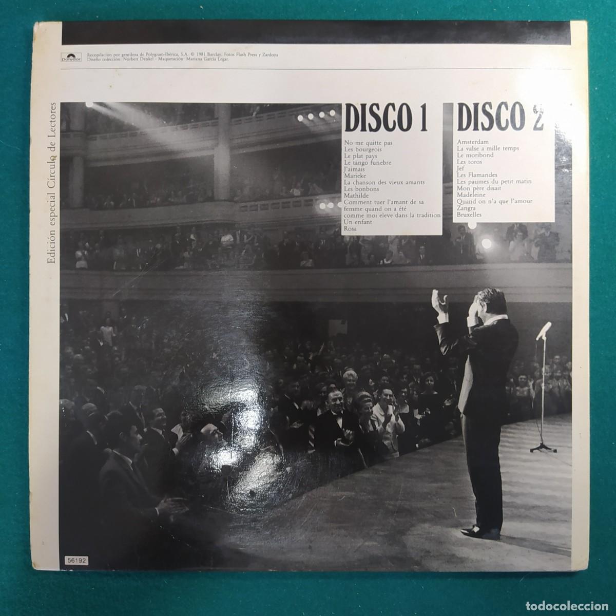 Discos de vinilo: Jacques Brel &ndash; Un poeta inconformista - Foto 2