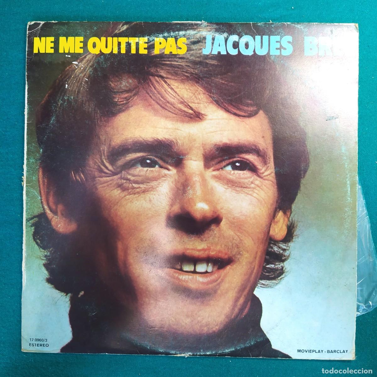 Discos de vinilo: Jacques Brel &ndash; Ne Me Quitte Pas - Foto 1