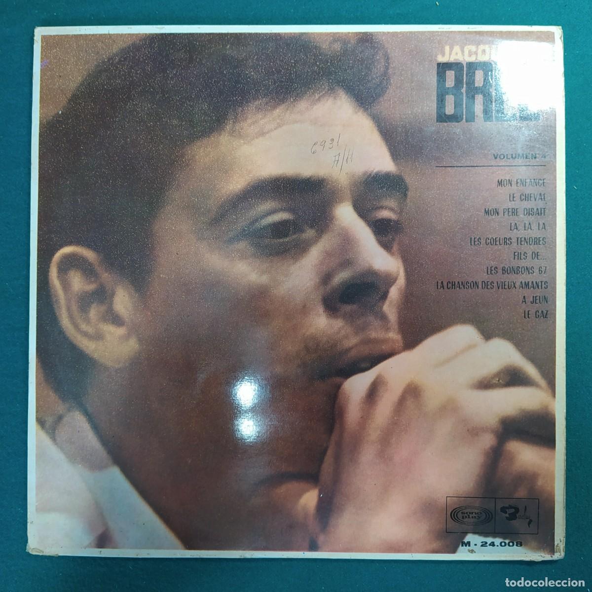 Discos de vinilo: Jacques Brel &ndash; Volumen 4 - Foto 1