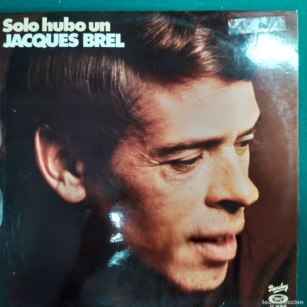 Discos de vinilo: Jacques Brel &ndash; Solo Hubo Un Jacques Brel - Foto 1