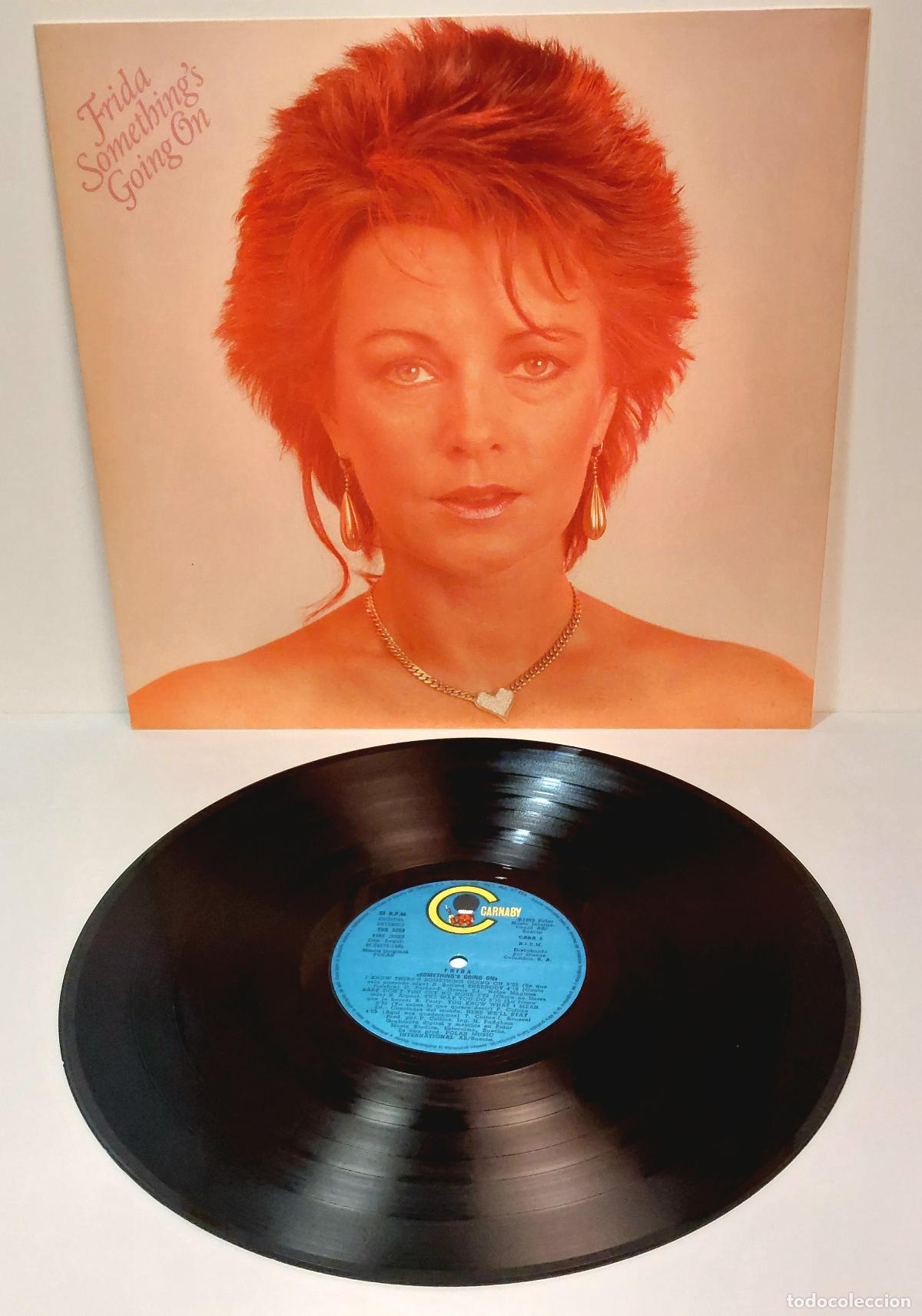 Discos de vinilo: FRIDA - SOMETHINGS GOING ON - 1982 - LP VINILO - Foto 4
