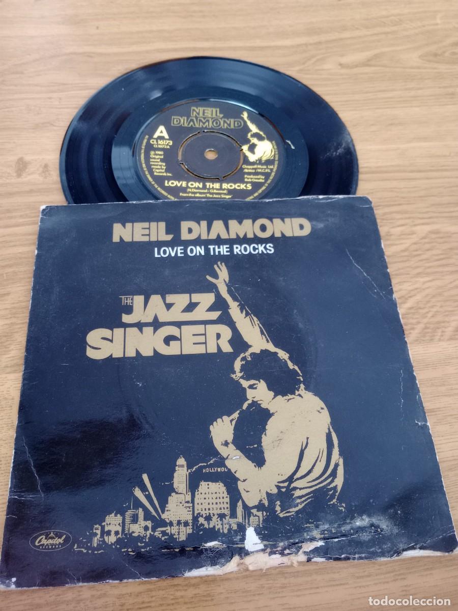 Discos de vinilo: NEIL DIAMOND / LOVE ON THE ROCKS - Foto 1
