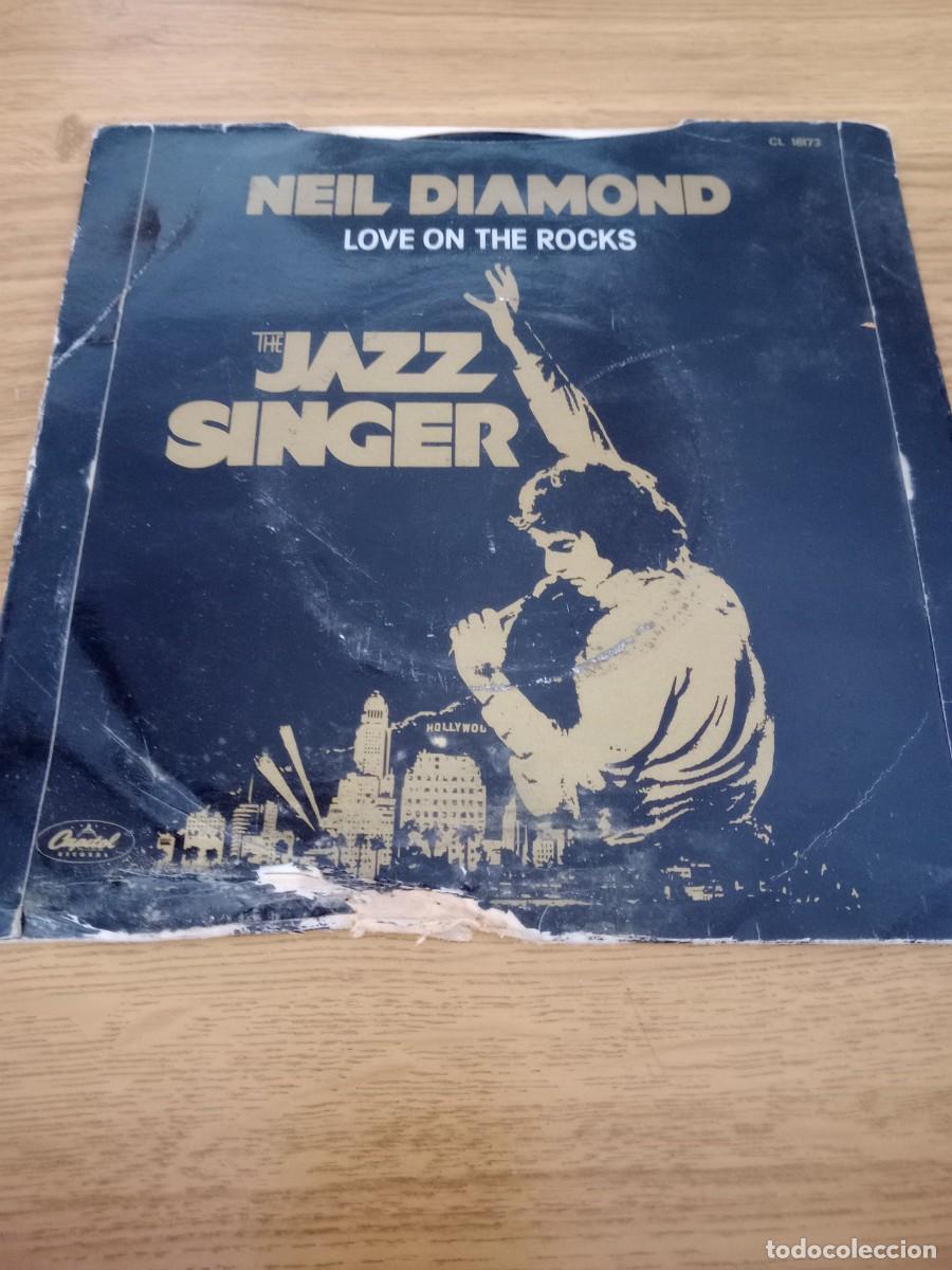 Discos de vinilo: NEIL DIAMOND / LOVE ON THE ROCKS - Foto 3