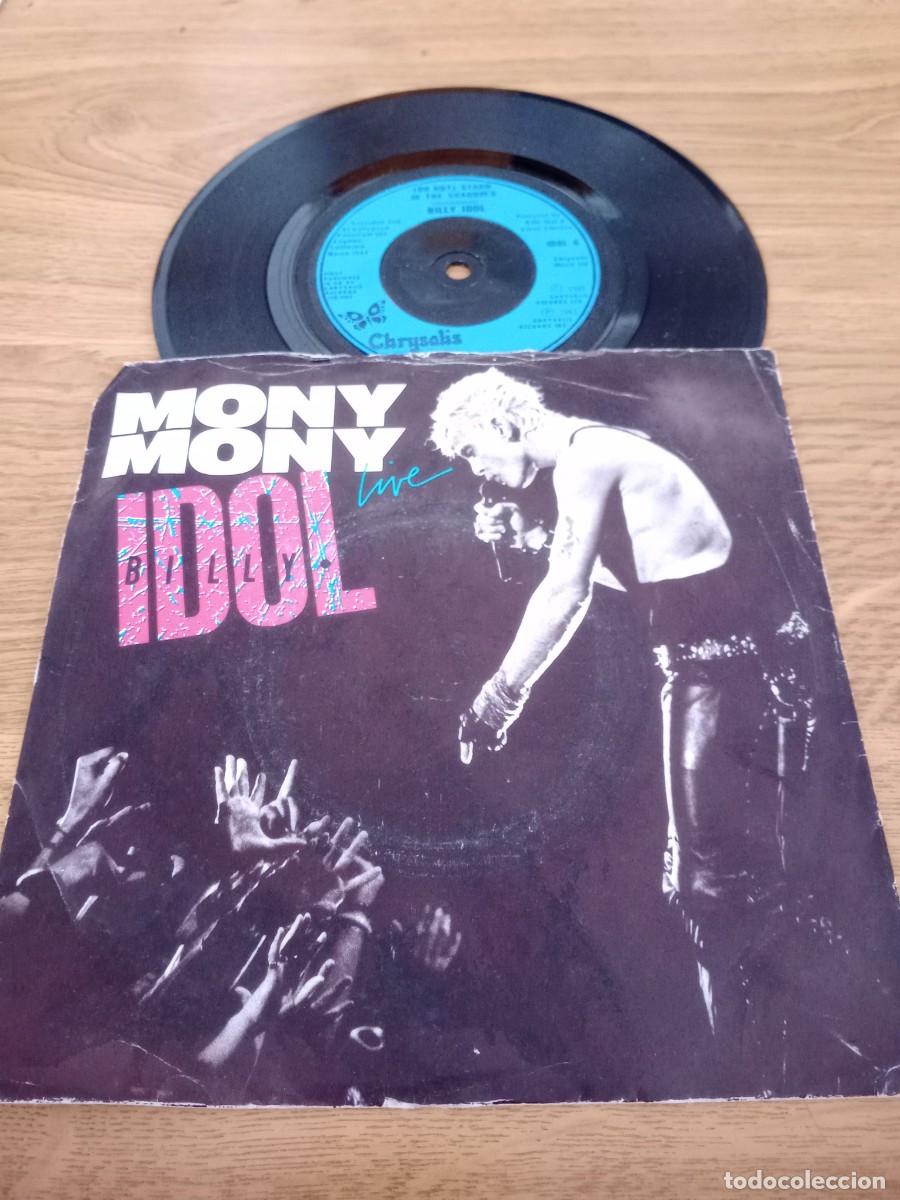 Discos de vinilo: BILLY IDOL / MONY MONY / - Foto 1