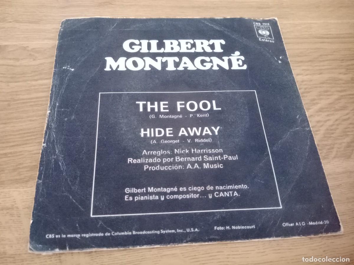 Discos de vinilo: GILBERT MONTAGN&Eacute; / THE FOOL / HIDE AWAY - Foto 2