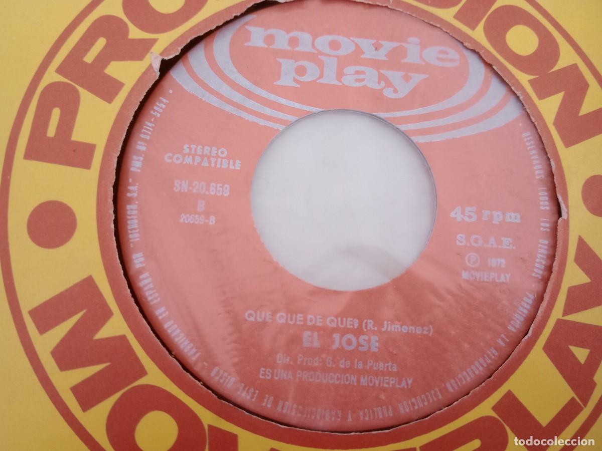 Discos de vinilo: EL JOSE / TAKA TAKA TA / QUE QUE DE QUE - Foto 2
