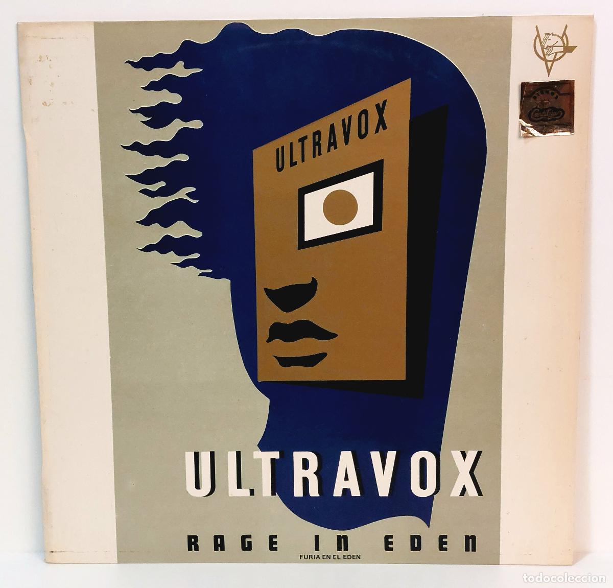 Discos de vinilo: ULTRAVOX - RAGE IN EDEN - 1981 - LP VINILO - Foto 1
