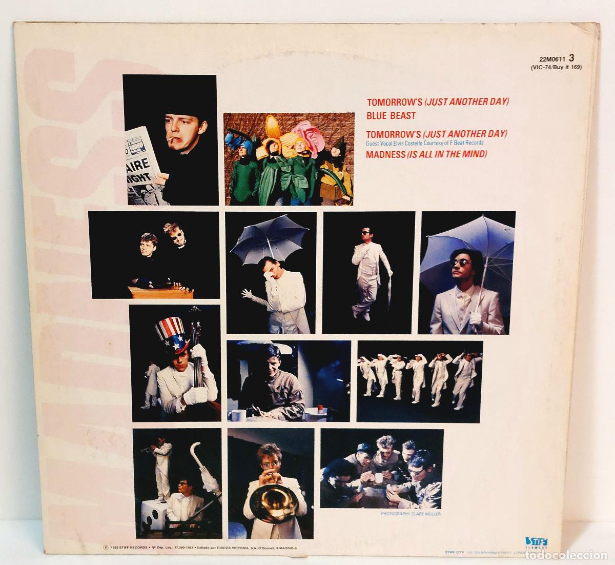 Discos de vinilo: MADNESS - TOMORROW&acute;S JUST ANOTHER DAY - 1983 - MAXI SINGLE VINILO - Foto 2