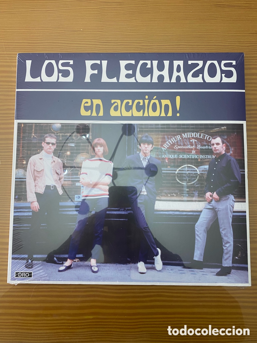 Discos de vinilo: Precintado!! Disco de vinilo de Los flechazos &ldquo;En acci&oacute;n!&rdquo; - Foto 1