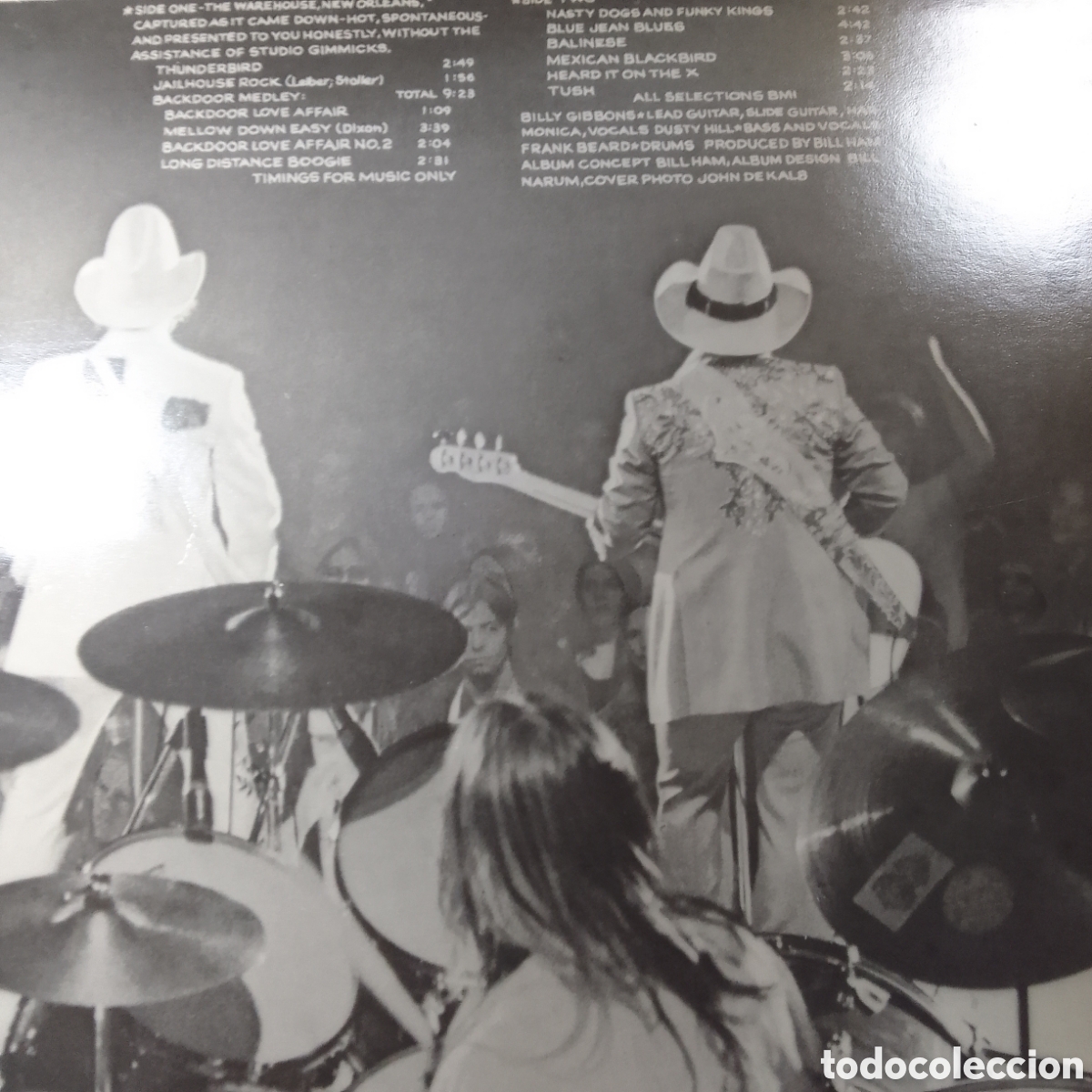 Discos de vinilo: ZZ TOP Fandango. ....... - Foto 2