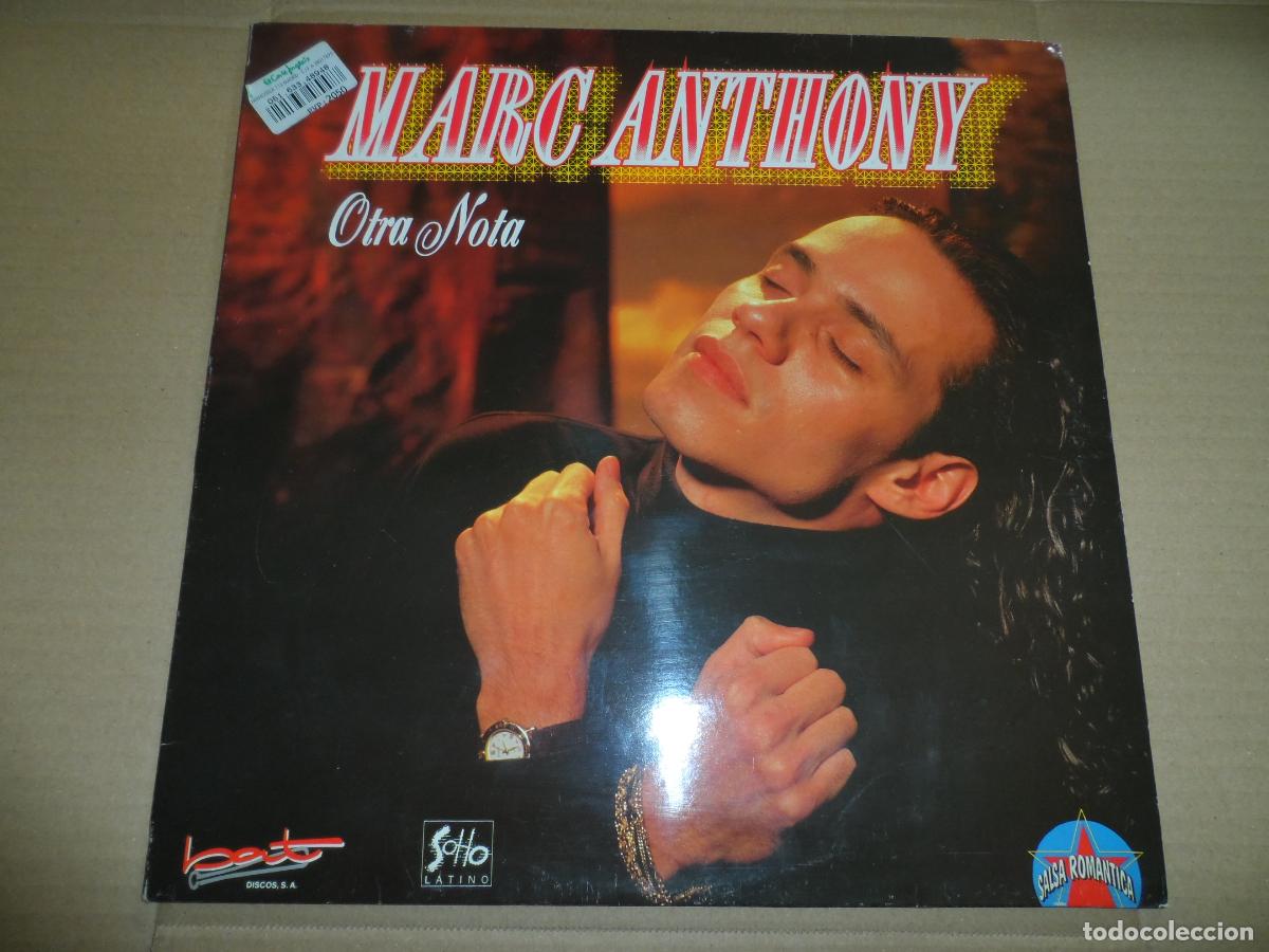 Discos de vinilo: Marc Anthony &ndash; Otra Nota (SPAIN 1993) - Foto 1