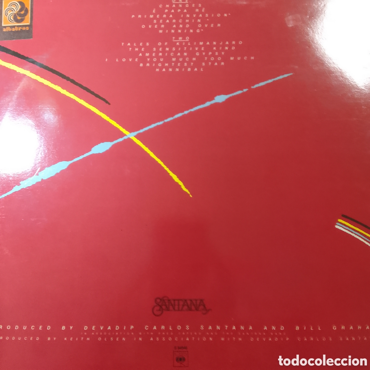 Discos de vinilo: Santana Zebop. ......... - Foto 2