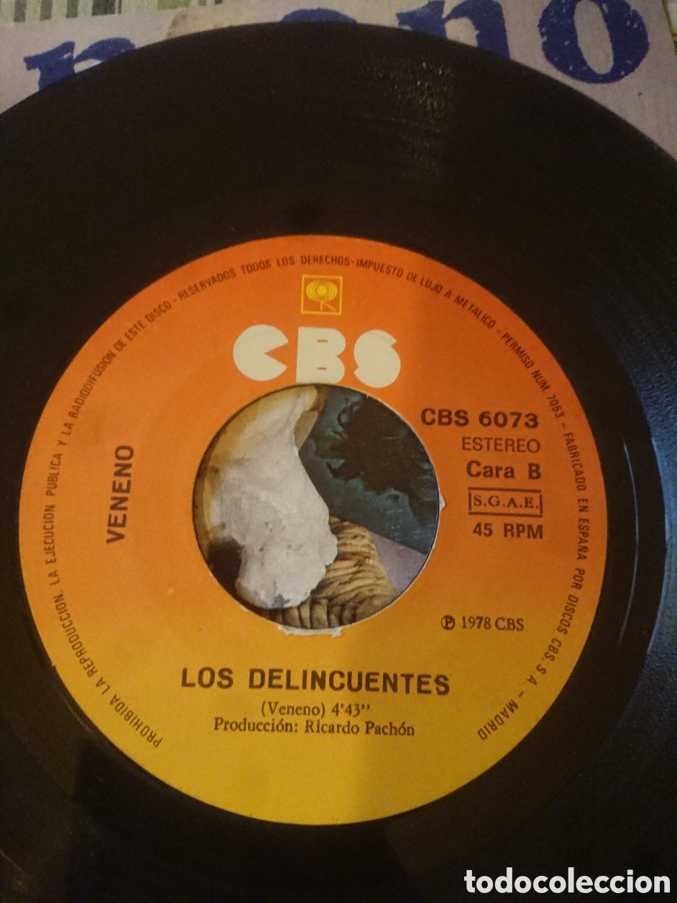 Discos de vinilo: Veneno - Indiopole - single - Foto 7