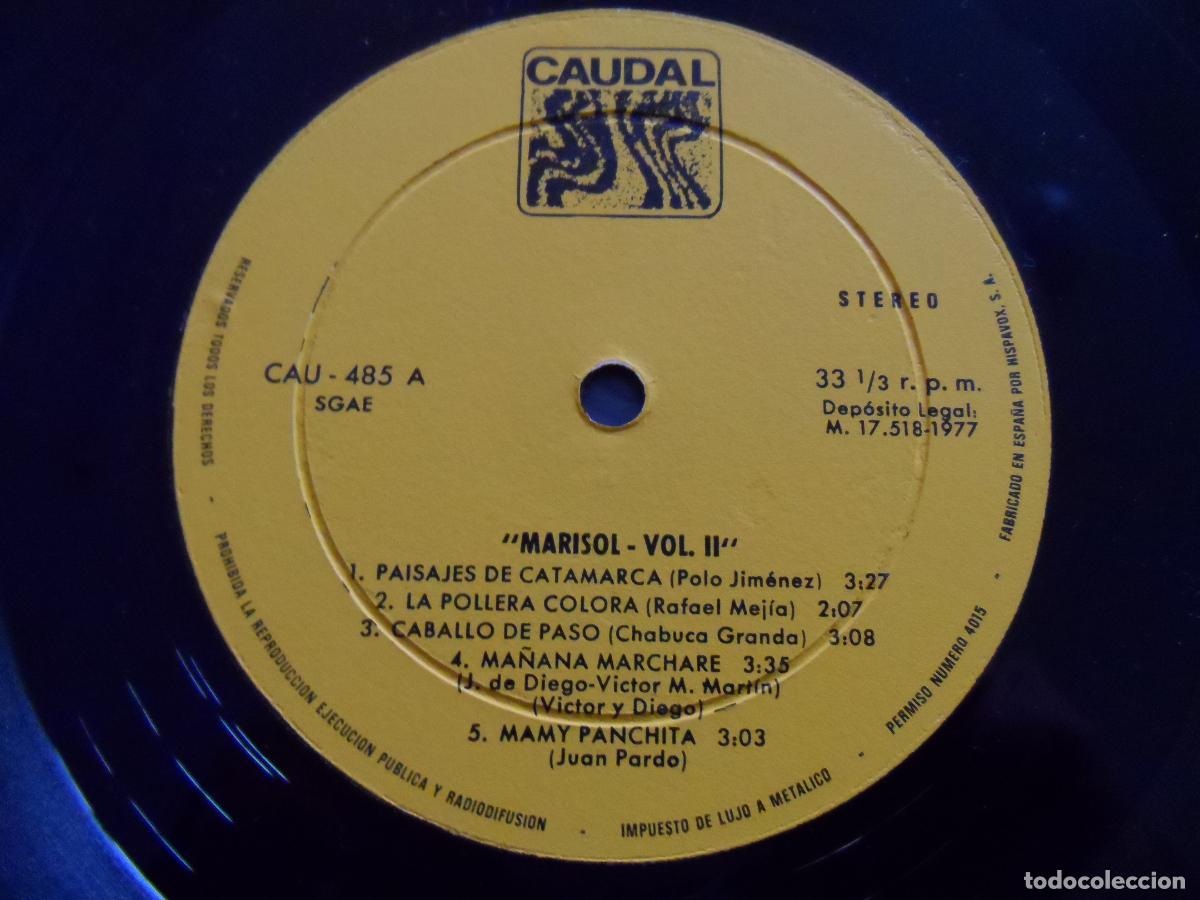 Discos de vinilo: MARISOL- LA POLLERA COLORA (SPAIN 1977) - Foto 3