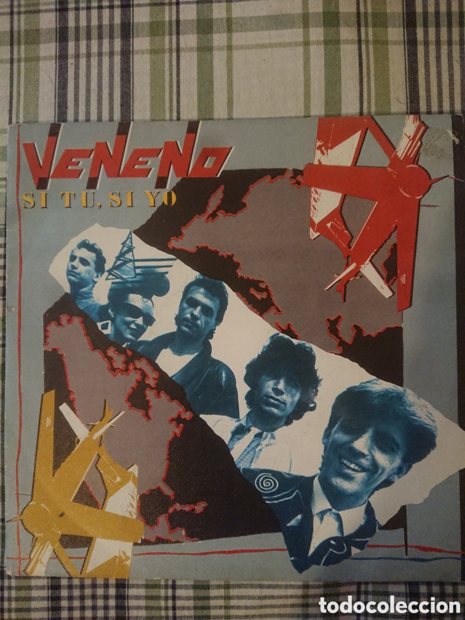 Discos de vinilo: Veneno - Si Tu, Si Yo - single promo - Foto 2