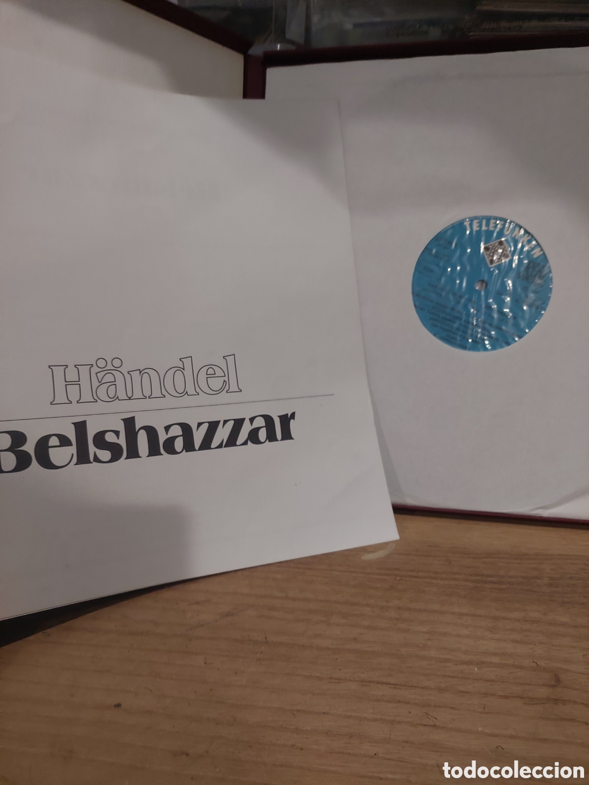 Discos de vinilo: Box lps handel la belshazzar perfecto 1977 - Foto 2