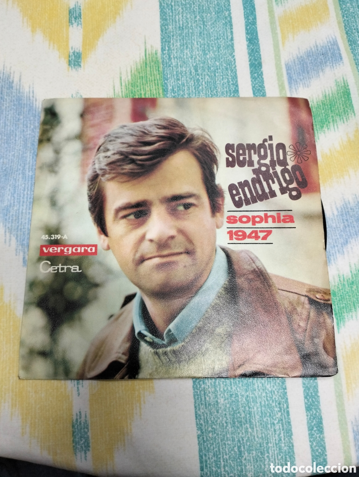 Discos de vinilo: Sergio endrigo - Sophia + 1947 - Foto 2