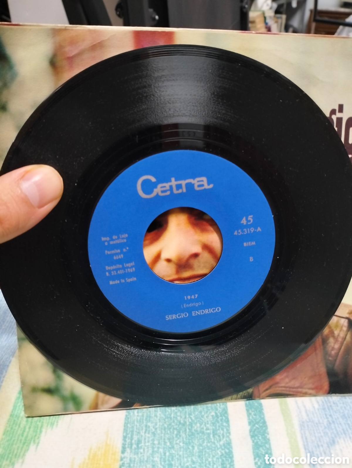 Discos de vinilo: Sergio endrigo - Sophia + 1947 - Foto 5