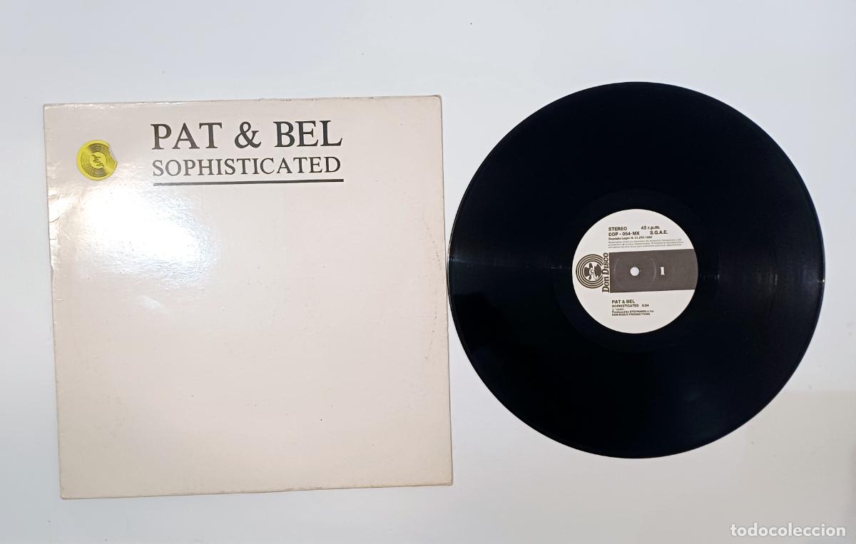 Discos de vinilo: ANTIGUO DISCO DE VINILO MAXI SINGLE PAT & BEL SOPHISTICATED - Foto 1