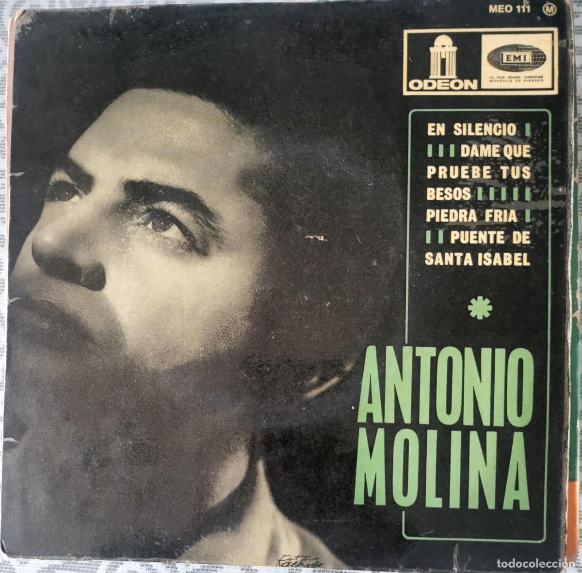 Discos de vinilo: Antonio Molina Ep sello Emi-Odeon editado en Francia... - Foto 1