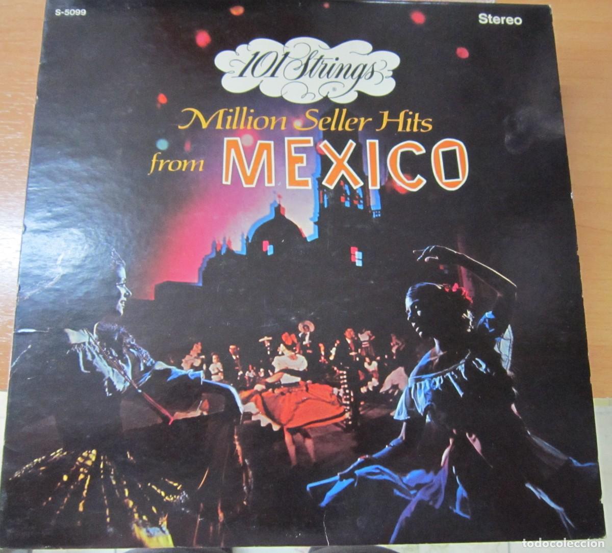 Discos de vinilo: Million seller hits from Mexico, 101 Strings - Foto 1