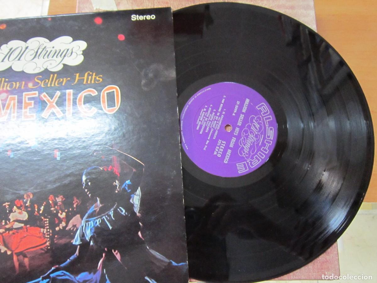 Discos de vinilo: Million seller hits from Mexico, 101 Strings - Foto 3