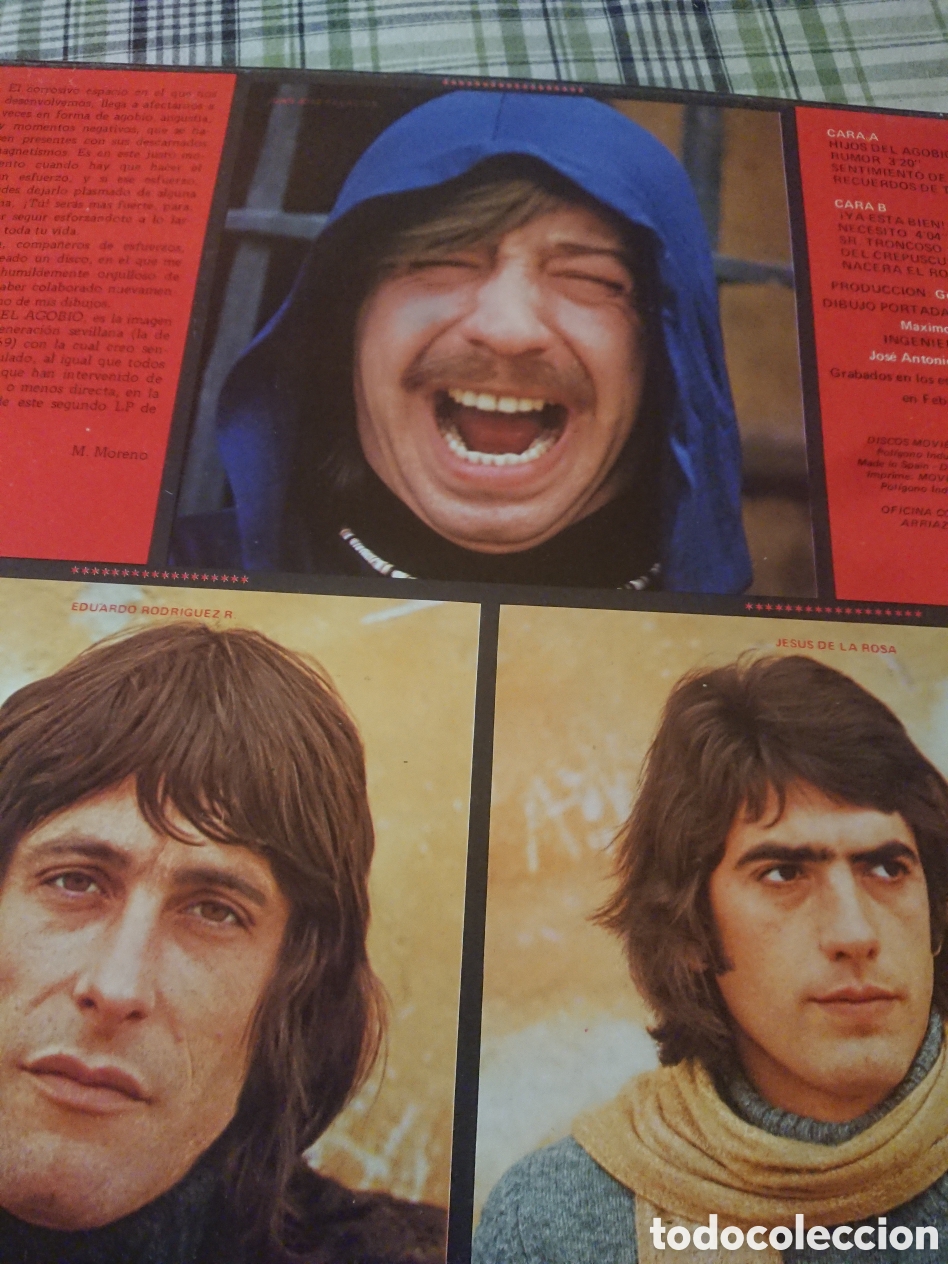 Discos de vinilo: Triana - Hijos del Agobio - LP - Foto 4