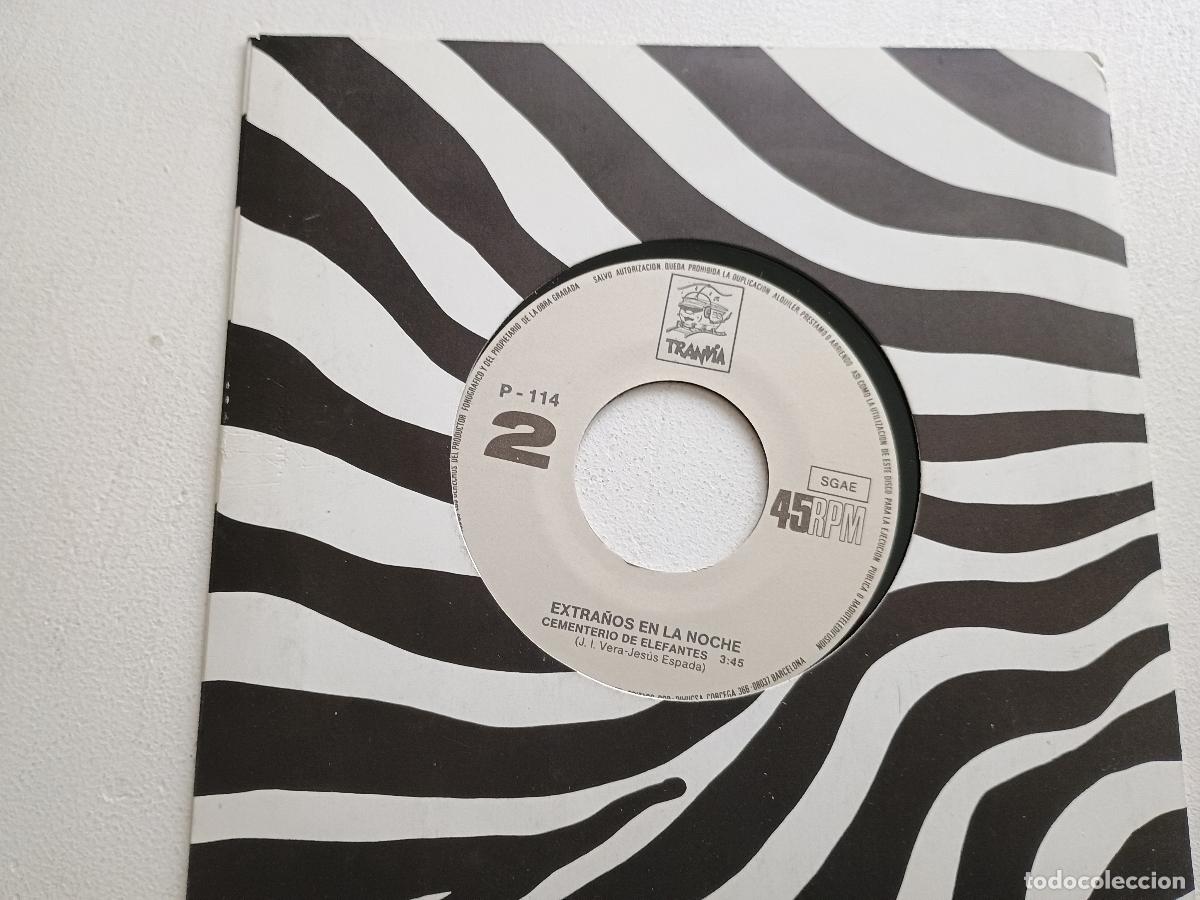 Discos de vinilo: EXTRA&Ntilde;OS EN LA NOCHE/UN A&Ntilde;O MAS 1987 - Foto 2