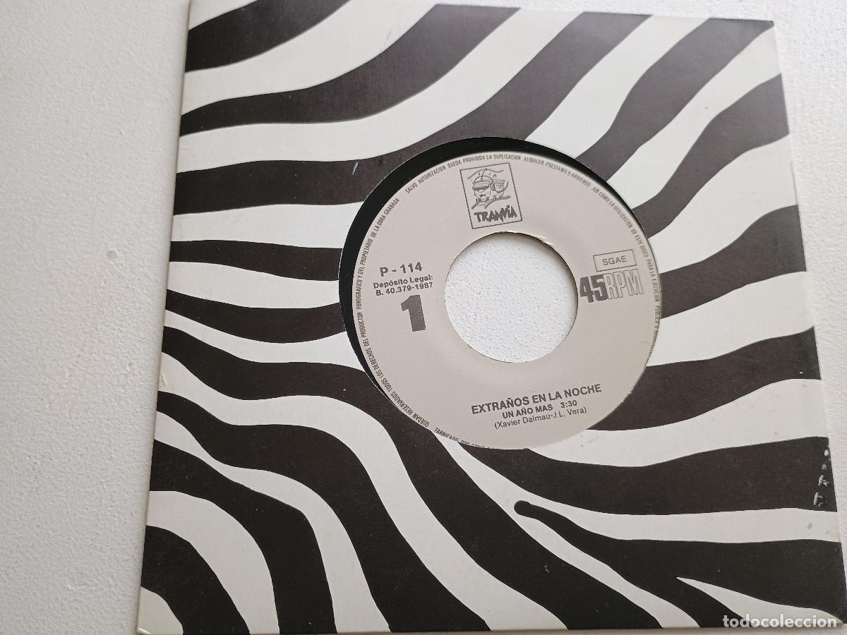 Discos de vinilo: EXTRA&Ntilde;OS EN LA NOCHE/UN A&Ntilde;O MAS 1987 - Foto 4