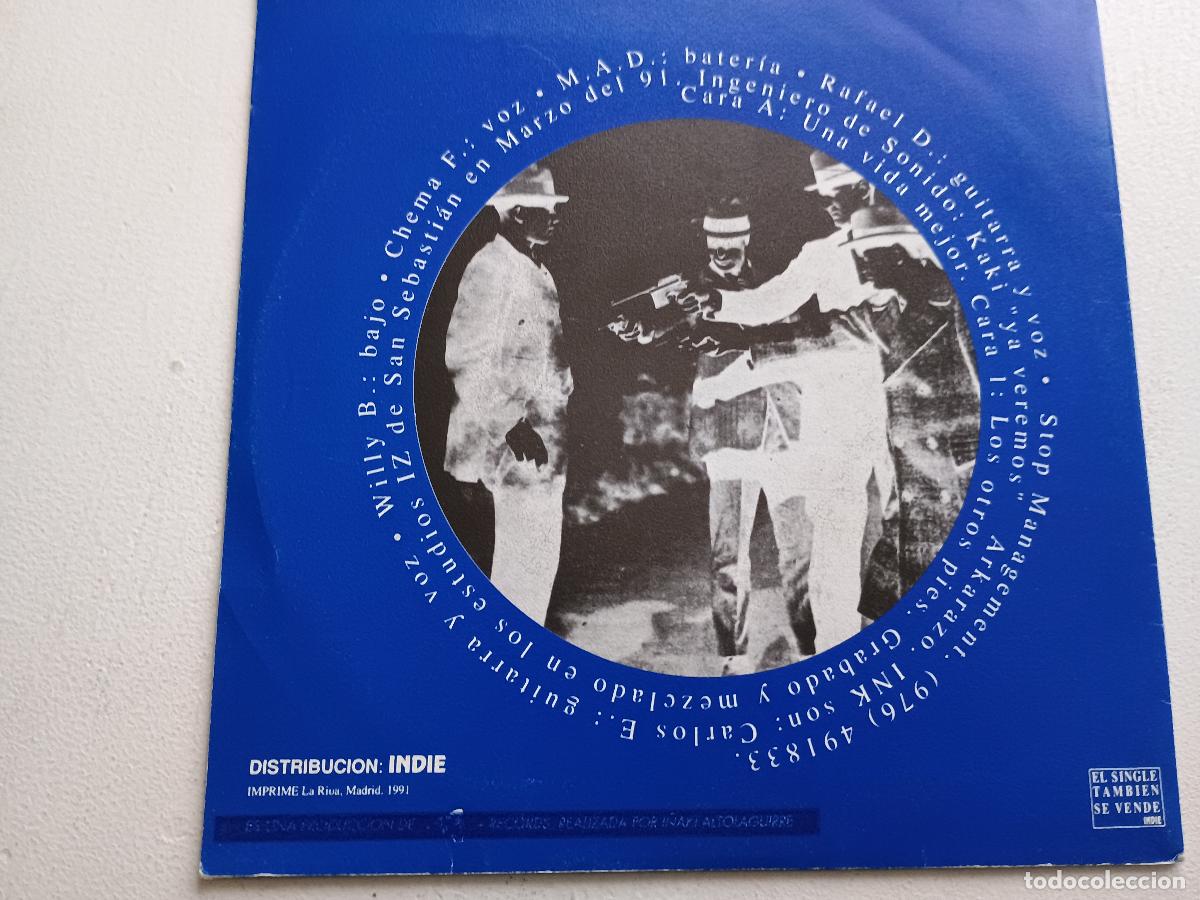 Discos de vinilo: INK - UNA VIDA MEJOR 1991 - Foto 2
