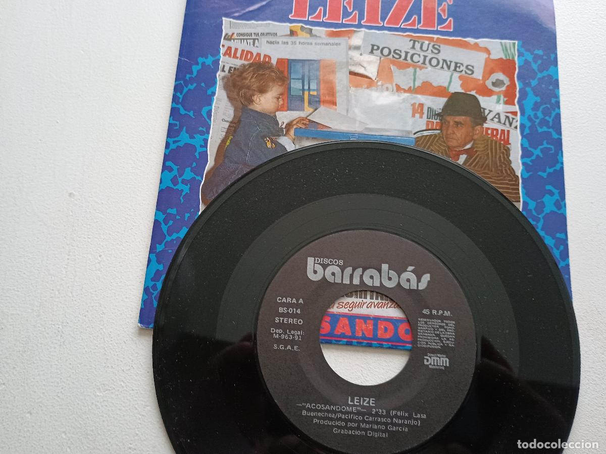 Discos de vinilo: LEIZE ACOSANDOME 1991 - Foto 2
