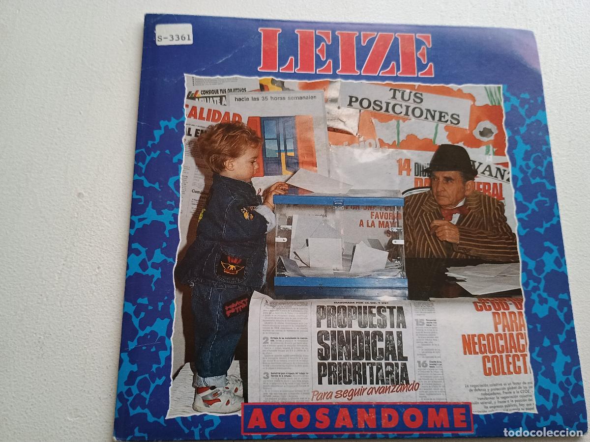 Discos de vinilo: LEIZE ACOSANDOME 1991 - Foto 1