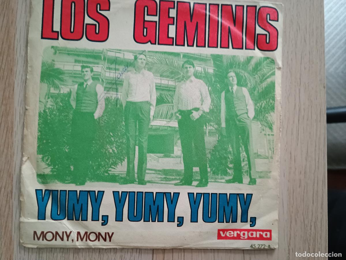 Discos de vinilo: LOS GEMINIS - MONY MONY 1968 - Foto 2