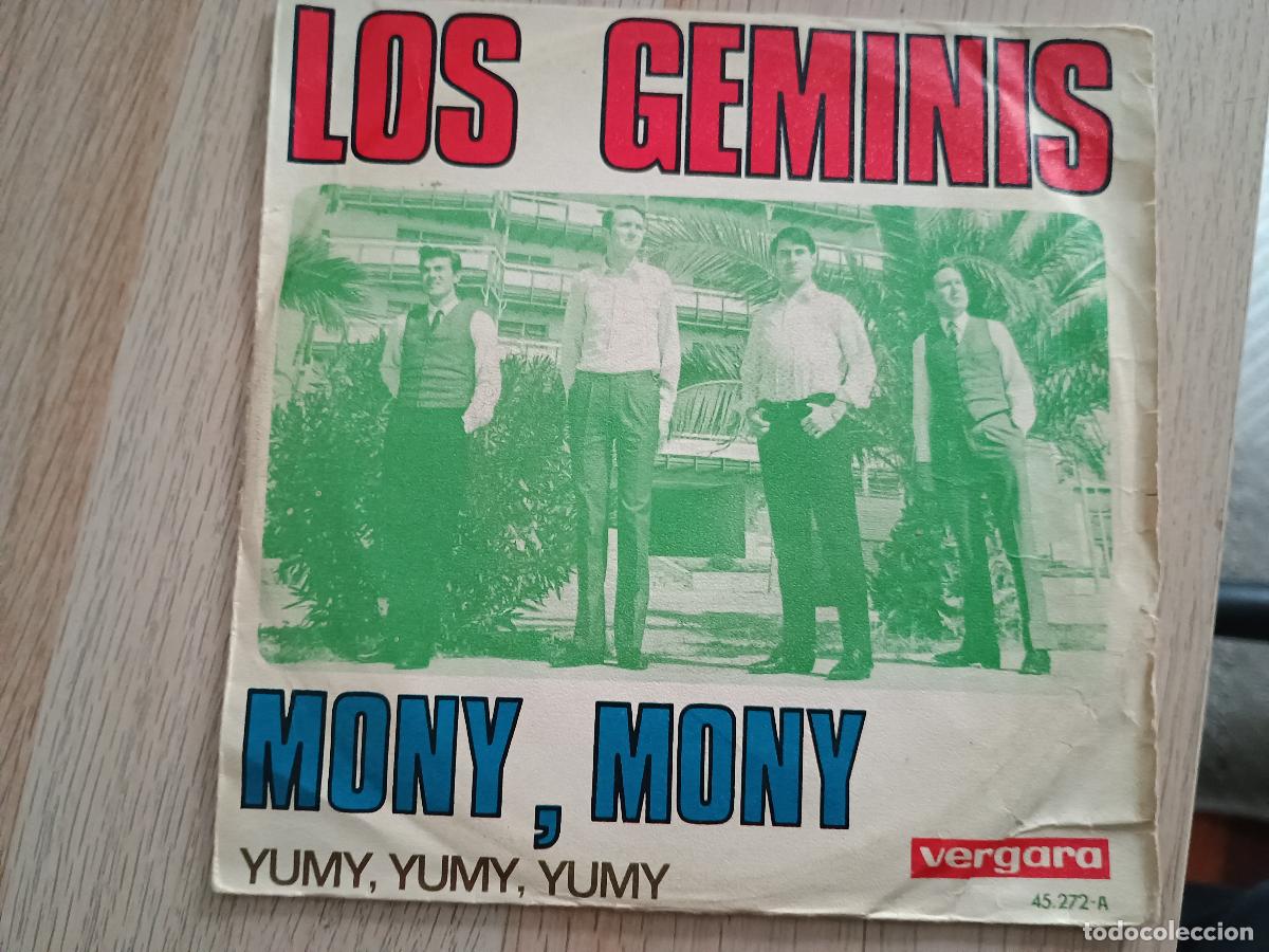 Discos de vinilo: LOS GEMINIS - MONY MONY 1968 - Foto 3