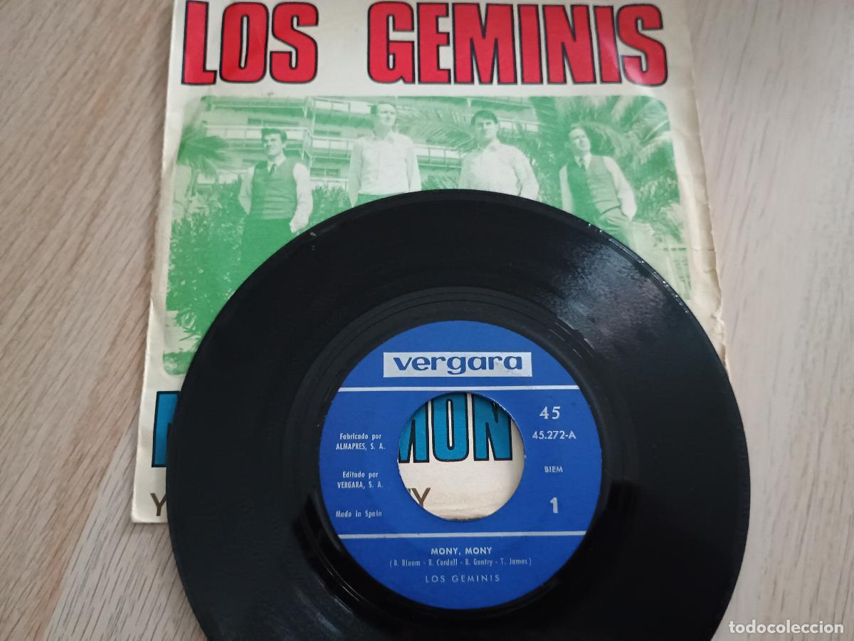 Discos de vinilo: LOS GEMINIS - MONY MONY 1968 - Foto 4