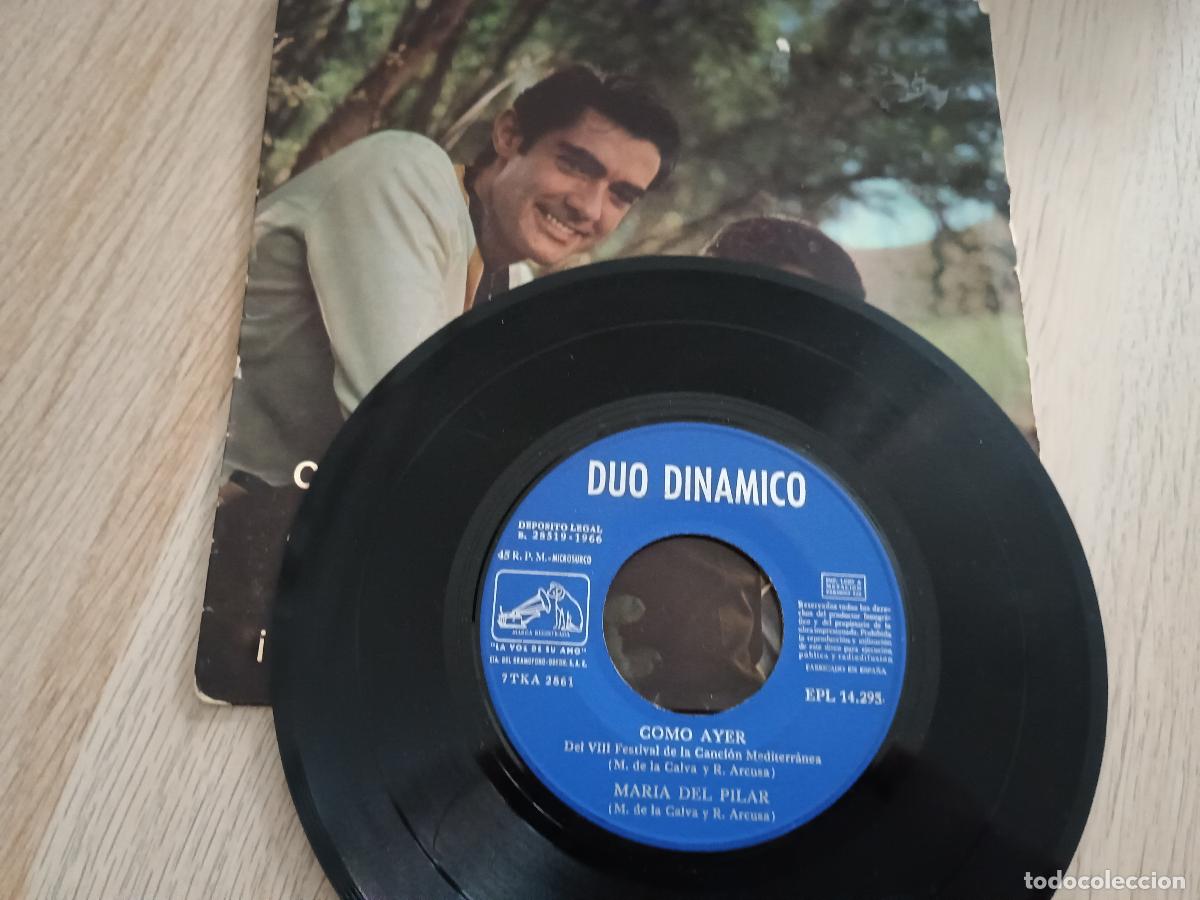 Discos de vinilo: DUO DINAMICO - COMO AYER + 3 - EP 1966 - Foto 4