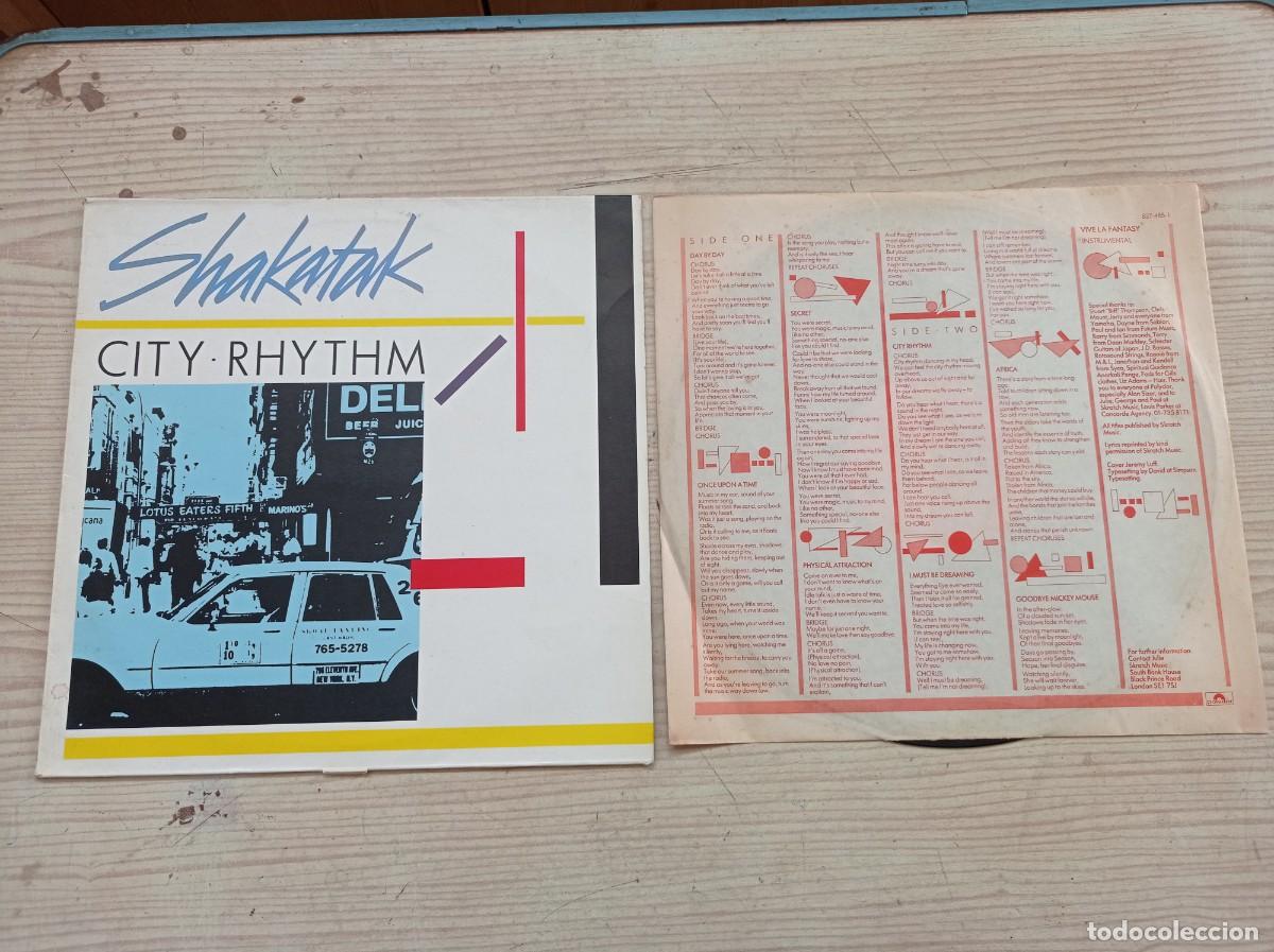 Discos de vinilo: Shakatak - City Rhythm LP - Foto 1
