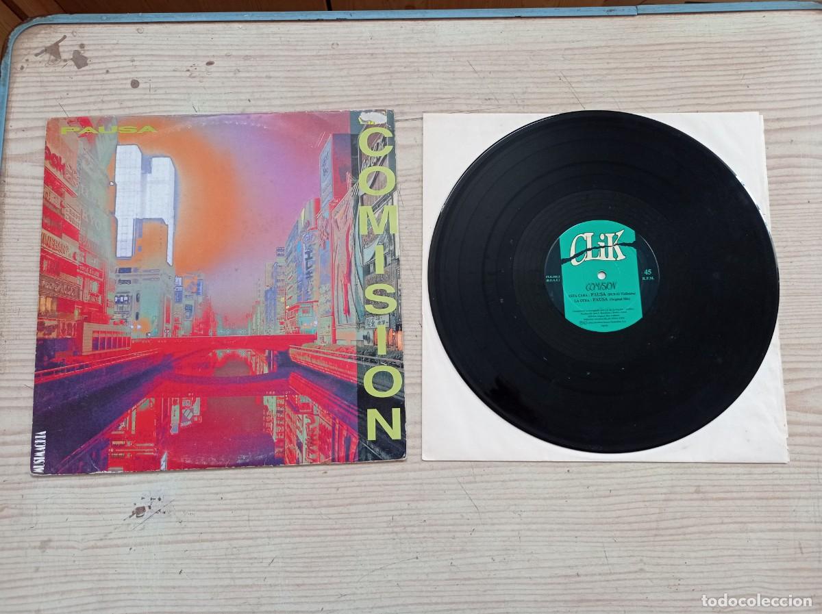 Discos de vinilo: Comision - Pausa - Maxi Single - Foto 1