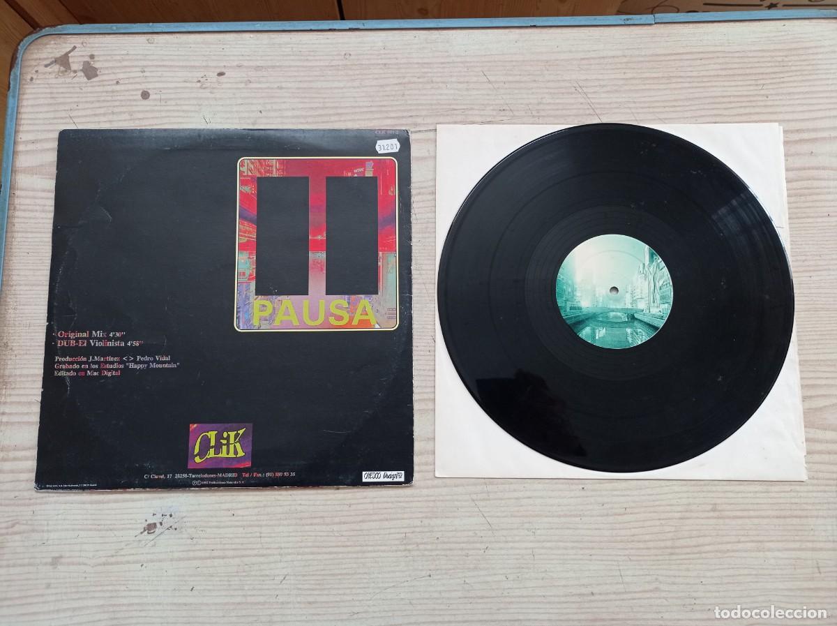 Discos de vinilo: Comision - Pausa - Maxi Single - Foto 2