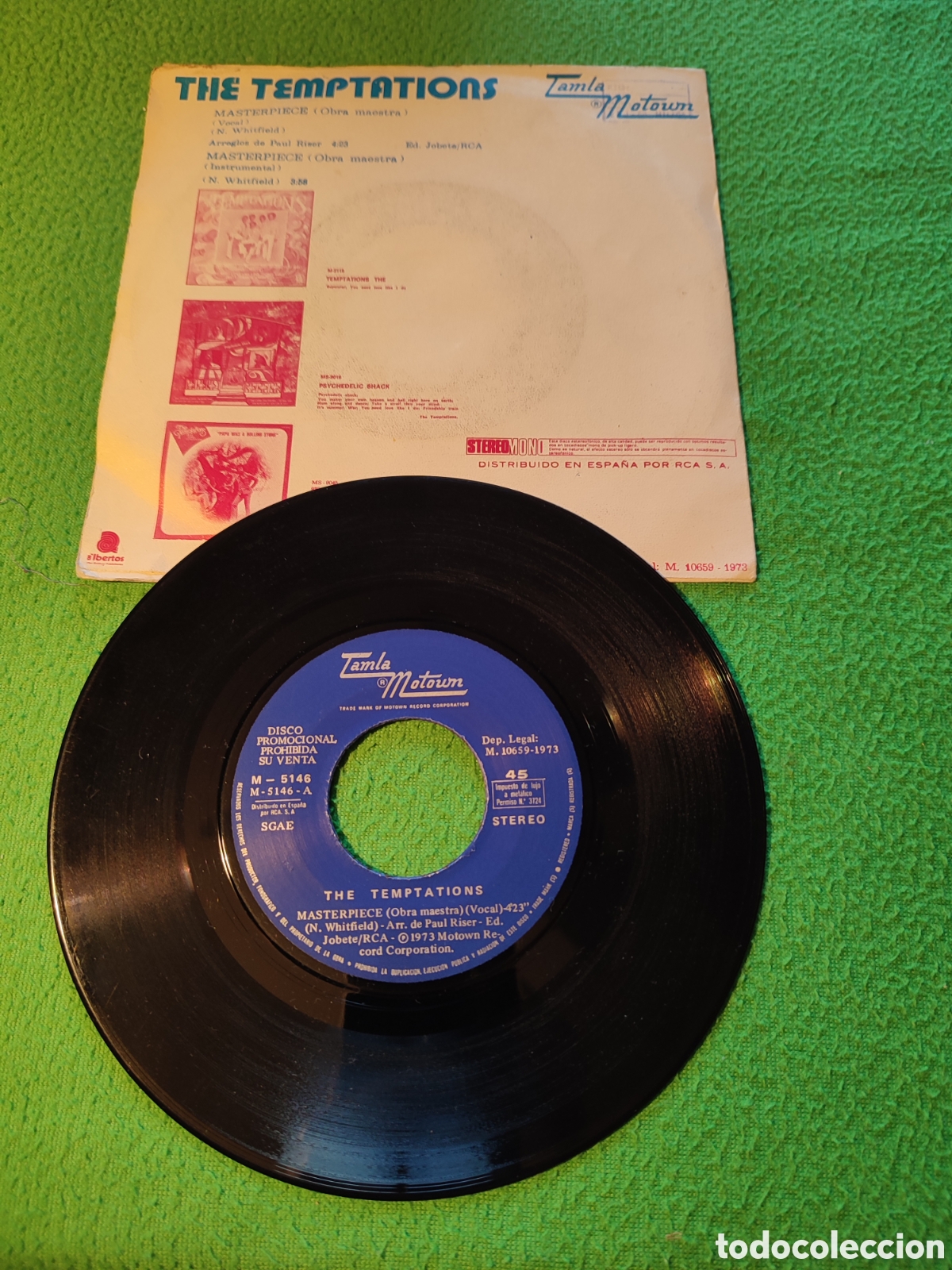 Discos de vinilo: The Temptations - Masterpiece Part I - II - Foto 2